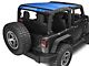 JTopsUSA Safari Mesh Shade Top; Blue (07-18 Jeep Wrangler JK 2-Door)