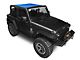 JTopsUSA Safari Mesh Shade Top; Blue (07-18 Jeep Wrangler JK 2-Door)