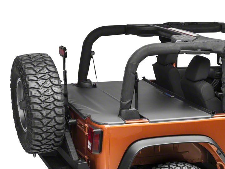 How to Install J Tops USA Tonneau Cover Black (0717 Wrangler JK 2