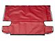 JTopsUSA Tonneau Cover; Red (07-18 Jeep Wrangler JK 2-Door)