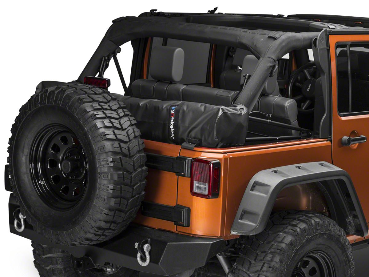 Soft Top Boot Black 07 18 Jeep Wrangler Jk 4 Door