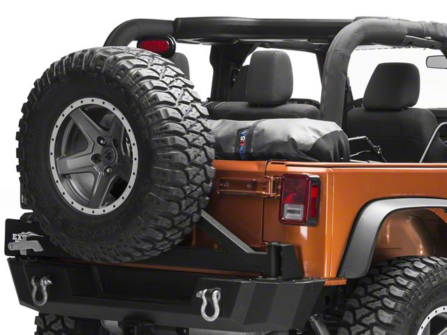 JTopsUSA Soft Top Boot; Black (07-18 Jeep Wrangler JK 2-Door)