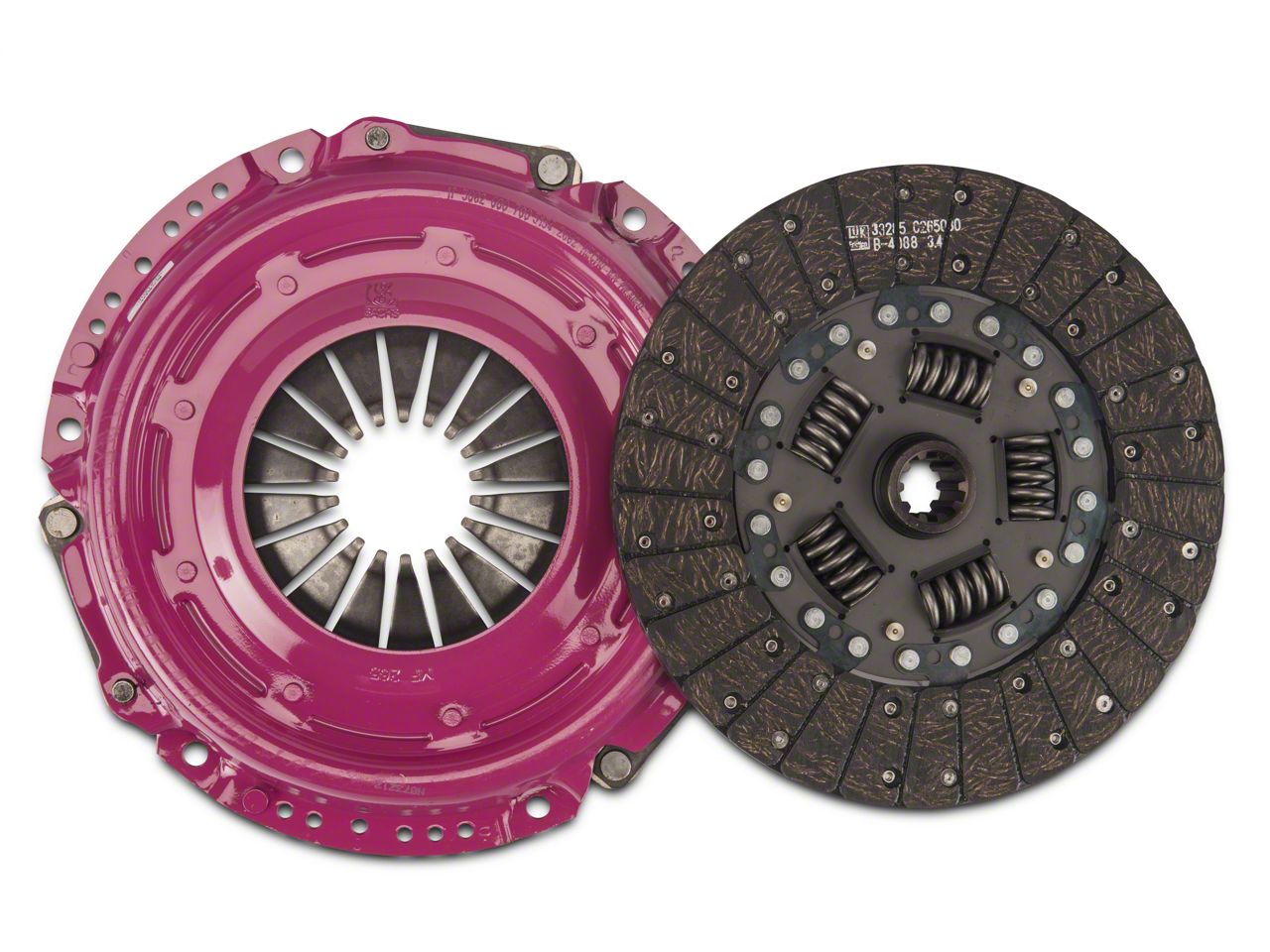 Exedy Jeep Wrangler Off-Road Stage 1 Organic Clutch Kit; 10 Spline 01800  (97-06  Jeep Wrangler TJ, 07-11  Jeep Wrangler JK)