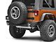 Iron Cross Automotive Stubby Rear Bumper; Matte Black (07-18 Jeep Wrangler JK)