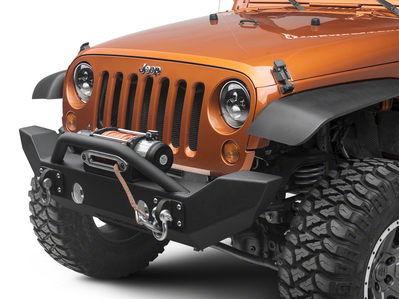 Iron Cross Automotive Jeep Wrangler Full Base Front Bumper with Bar ...