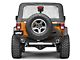 Iron Cross Automotive Stubby Rear Bumper with Tire Carrier; Matte Black (07-18 Jeep Wrangler JK)