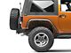 Iron Cross Automotive Full Rear Bumper with Tire Carrier; Matte Black (07-18 Jeep Wrangler JK)