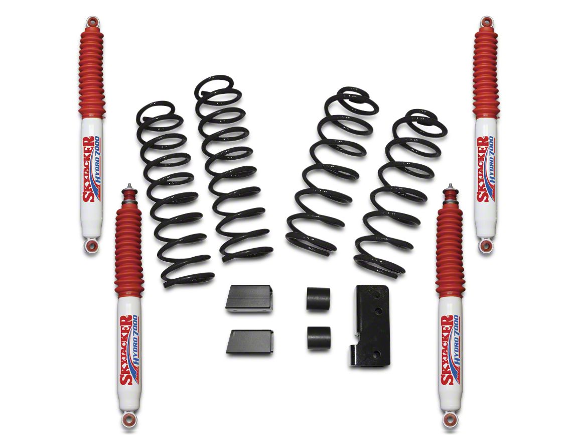SkyJacker Jeep Wrangler 2.5 in. Softride Lift Kit w/ Hydro Shocks