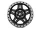 Fuel Wheels Anza Matte Black Wheel; 17x8.5 (18-24 Jeep Wrangler JL)