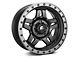 Fuel Wheels Anza Matte Black Wheel; 17x8.5 (18-24 Jeep Wrangler JL)