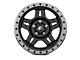 Fuel Wheels Anza Matte Black Wheel; 17x8.5 (07-18 Jeep Wrangler JK)