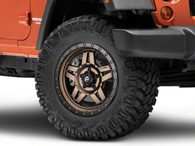 Fuel Wheels Anza Bronze Wheel; 18x9 (07-18 Jeep Wrangler JK)