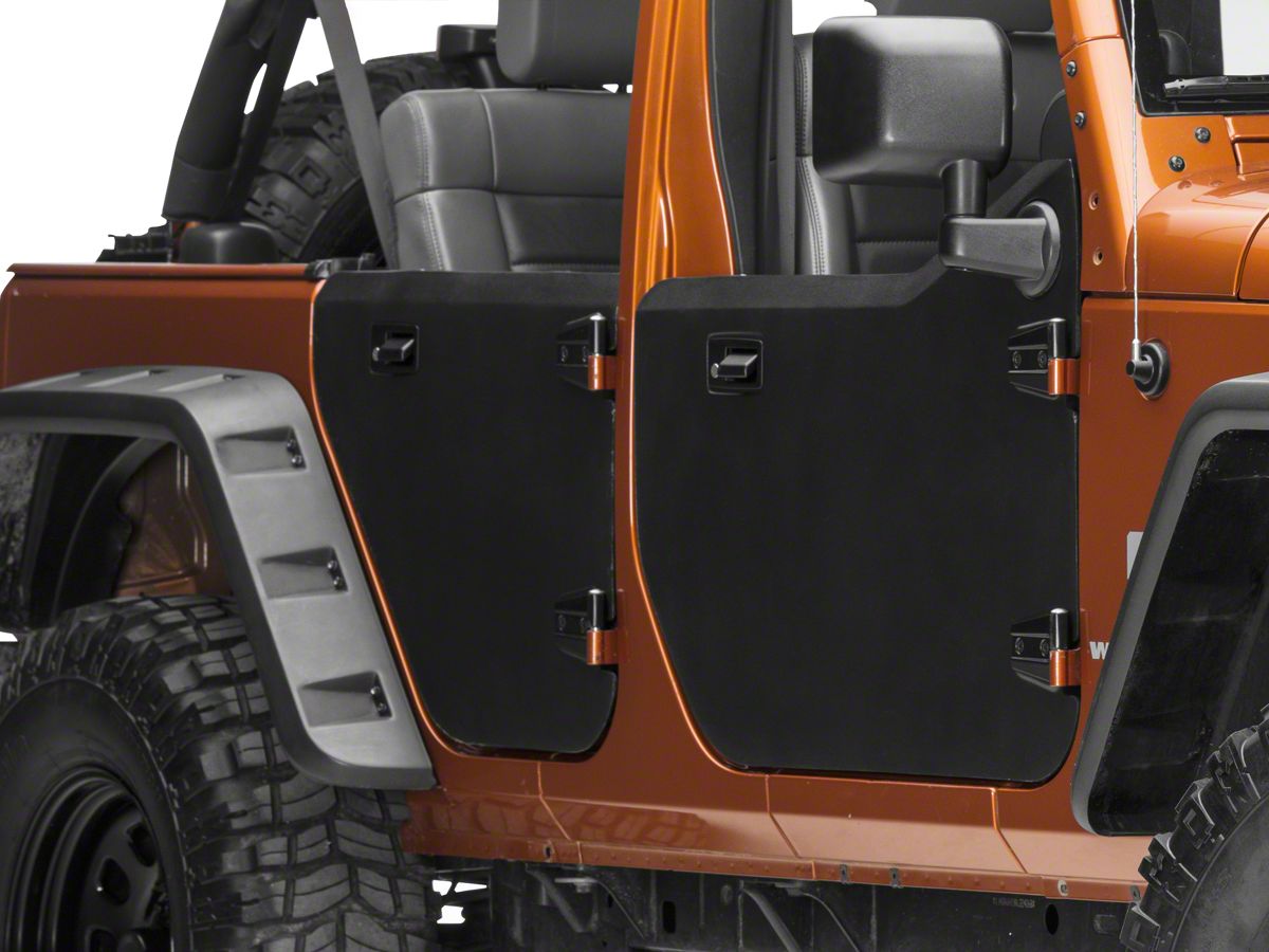 Strike Force Zebra Half Doors 07 18 Jeep Wrangler Jk 4 Door
