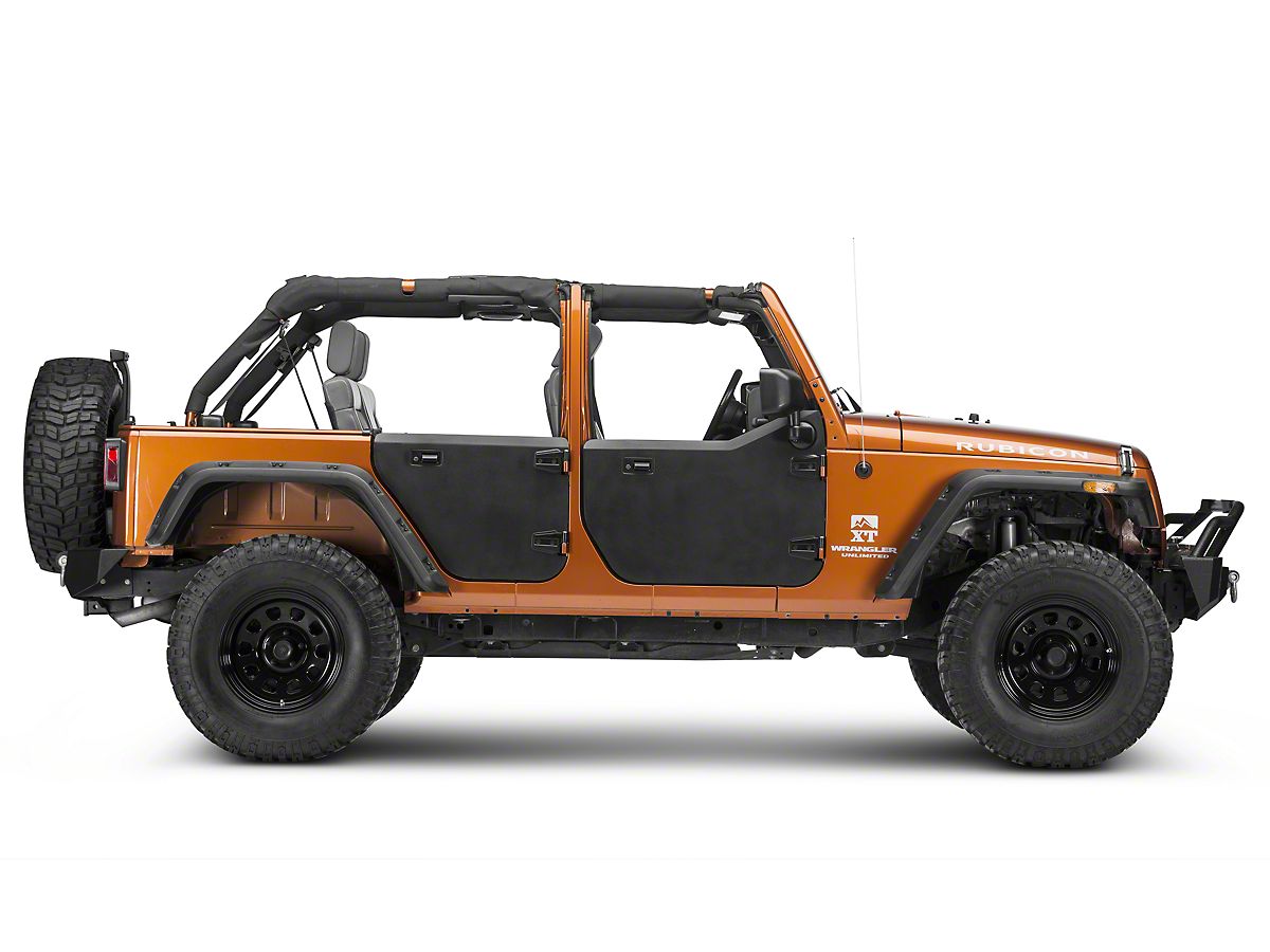 Strike Force Zebra Half Doors 07 18 Jeep Wrangler Jk 4 Door