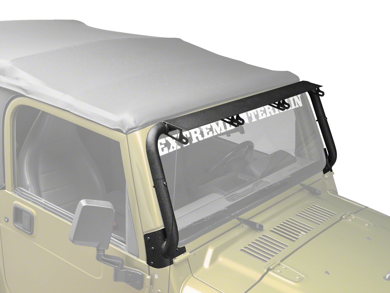 Rugged Ridge Jeep Wrangler Windshield Mounted Light Bar 11232.08 (9706