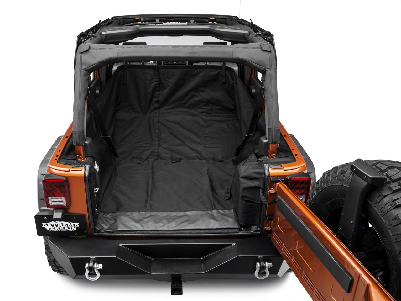 jeep wrangler pet cargo cover