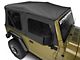 Factory Replacement Soft Top with Tinted Windows; Black Denim (97-06 Jeep Wrangler TJ w/ Half Doors, Excluding Unlimited)
