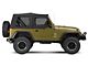 Factory Replacement Soft Top with Clear Windows; Black Denim (97-06 Jeep Wrangler TJ w/ Half Doors, Excluding Unlimited)