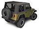 Factory Replacement Soft Top with Tinted Windows; Khaki Diamond (97-06 Jeep Wrangler TJ w/ Half Doors, Excluding Unlimited)