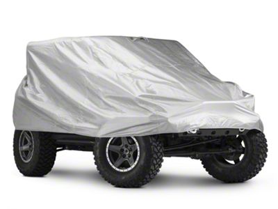 Multiguard All-Weather Car Cover; Silver (07-18 Jeep Wrangler JK 2-Door)