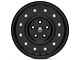 Mammoth General Matte Black Wheel; 17x9 (07-18 Jeep Wrangler JK)
