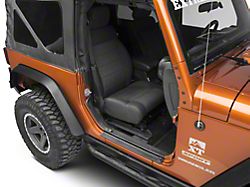Rugged Ridge Jeep Wrangler Rocker Guard Body Armor Kit 11651.11 (07-18 ...
