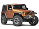 RedRock Stubby Winch Front Bumper with Stinger Bar (07-18 Jeep Wrangler JK)