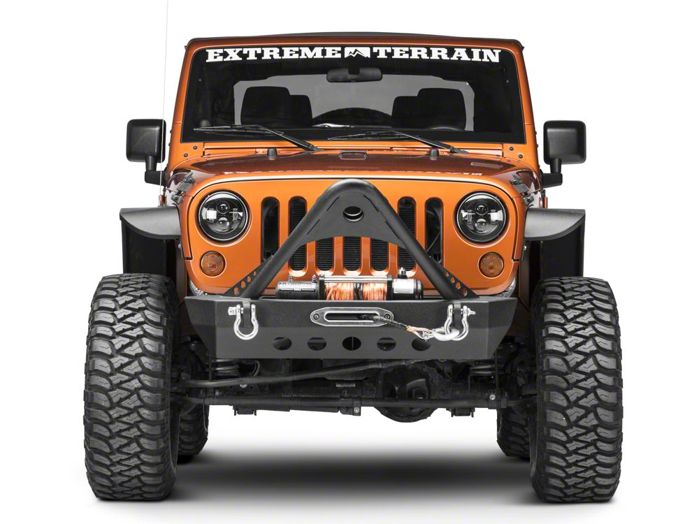 RedRock Mid-Width Winch Front Bumper with Stinger (07-18