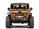RedRock Stubby Winch Front Bumper with LED Lights and Stinger Bar (07-18 Jeep Wrangler JK)