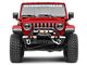 RedRock Stubby HD Pre-Runner Winch Front Bumper with Light Bar Tabs (18-24 Jeep Wrangler JL)