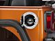 RedRock Non-Locking Fuel Door; Stainless Steel (07-18 Jeep Wrangler JK)