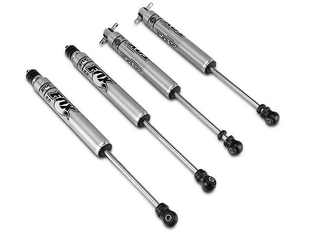 FOX Performance Series 2.0 Front and Rear IFP Shocks for 2.50 to 3.50-Inch Lift (07-18 Jeep Wrangler JK)