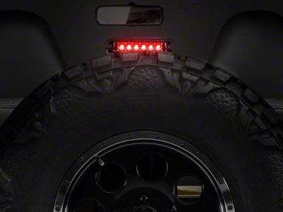 LED Third Brake Light; Bermuda Black (97-06 Jeep Wrangler TJ)