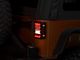 LED Tail Lights; Chrome Housing; Crystal Clear Lens (07-18 Jeep Wrangler JK)