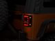 LED Tail Lights; Chrome Housing; Ruby Red Lens (07-18 Jeep Wrangler JK)