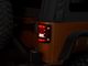 LED Tail Lights; Chrome Housing; Ruby Red Lens (07-18 Jeep Wrangler JK)
