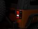 LED Tail Lights; Chrome Housing; Platinum Smoked Lens (07-18 Jeep Wrangler JK)