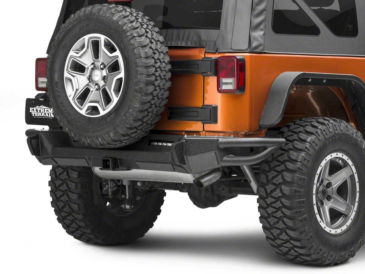 Smittybilt Jeep Wrangler SRC Gen2 Rear Bumper 76614 (07-18 Jeep ...