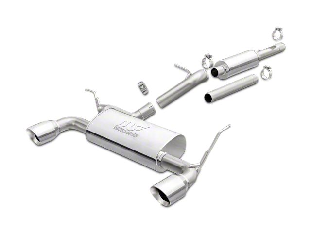 Magnaflow Street Series Cat-Back Exhaust System with Polished Tips (12-18 Jeep Wrangler JK)