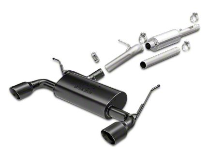 Magnaflow Jeep Wrangler Performance Series Cat-Back Exhaust w/ Black Tips  19327 (12-18 Jeep Wrangler JK)