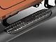 Pro Traxx 4-Inch Oval Side Step Bars; Black (07-18 Jeep Wrangler JK 2-Door)