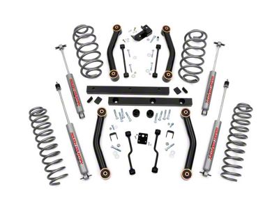 Rough Country 4-Inch Lift Kit with Shocks (97-02 Jeep Wrangler TJ)