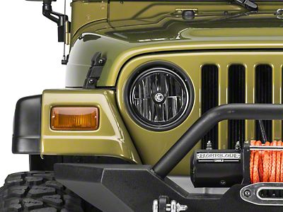 KC HiLiTES Jeep Wrangler Gravity LED 7 in. Headlights - Pair 42361 (97-06 Jeep  Wrangler TJ)