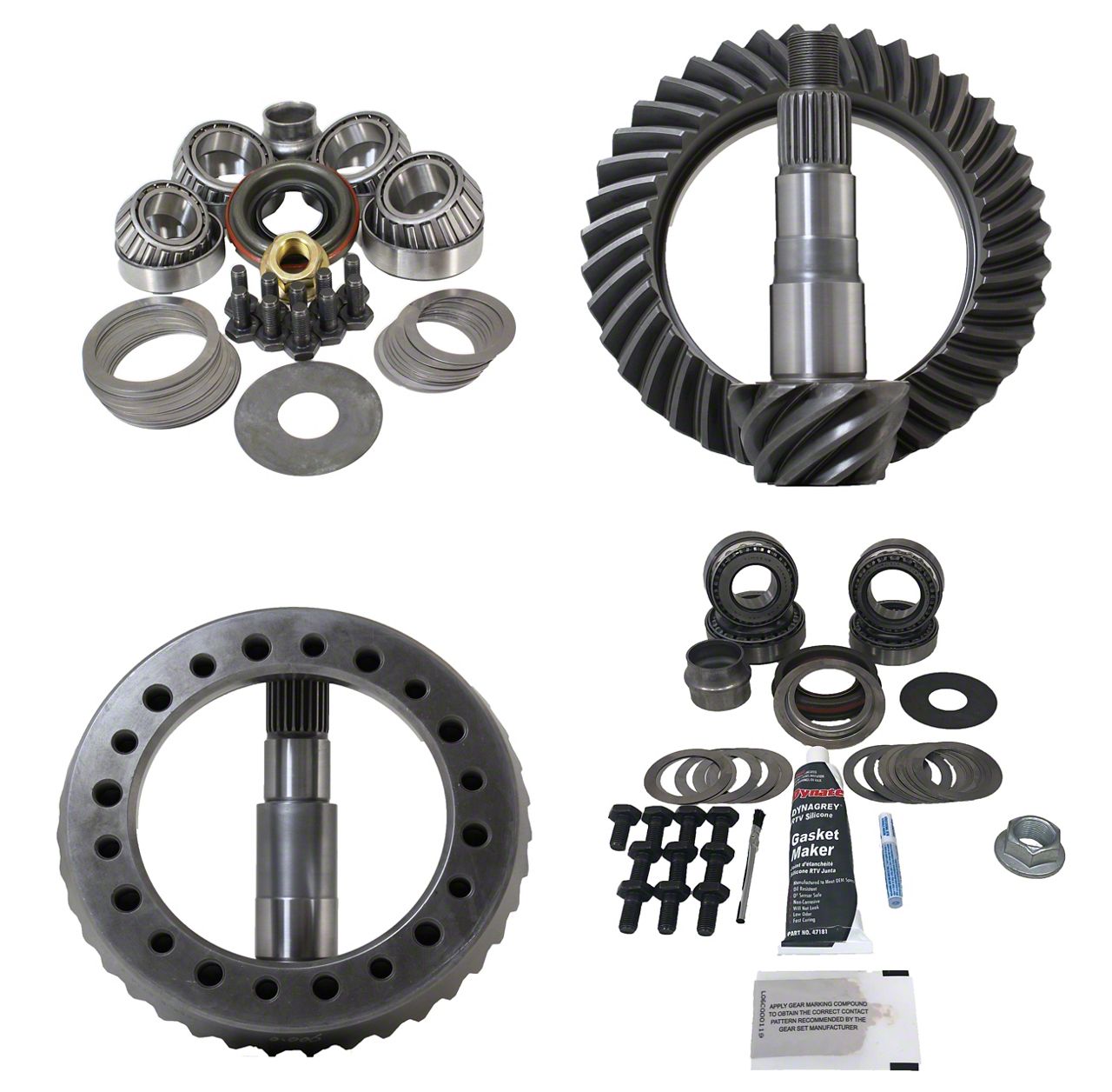 Revolution Gear & Axle Jeep Wrangler Dana 30F/44R Ring Gear and Pinion