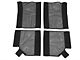 JTopsUSA Black Mesh Trail Door Skins for Barricade Adventure Tube Doors (07-18 Jeep Wrangler JK 4-Door)