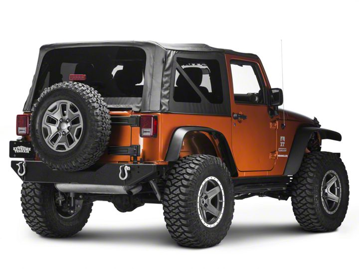 How to Install a Body Armor Rear Bumper w/ Adjustable Pin on your Jeep