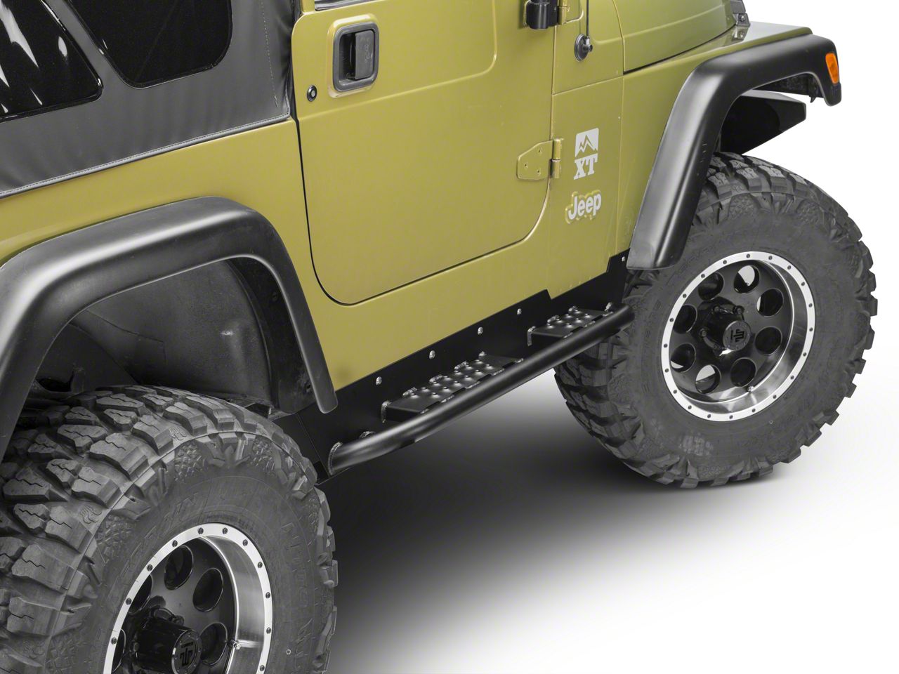 Hyline Offroad Jeep Wrangler Rock Slider Set 300.300.100 (97-06 Jeep ...