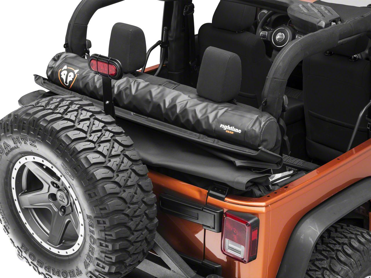 Rightline Gear Jeep Wrangler Soft Top Window Storage Bag 100J78-B (76-18  Jeep CJ5, CJ7, Wrangler YJ, TJ & JK)