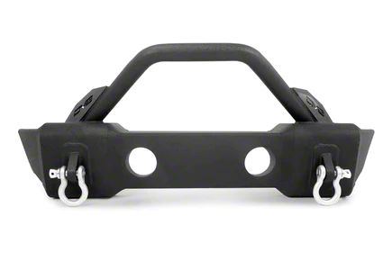 DV8 Offroad Jeep Wrangler FS-13 Hammer Forged Stubby Front Bumper with ...