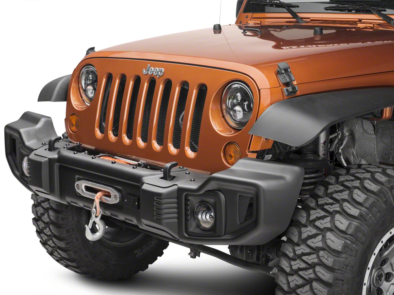 Rugged Ridge Jeep Wrangler Spartacus Front Bumper Kit w/ Winch Plate